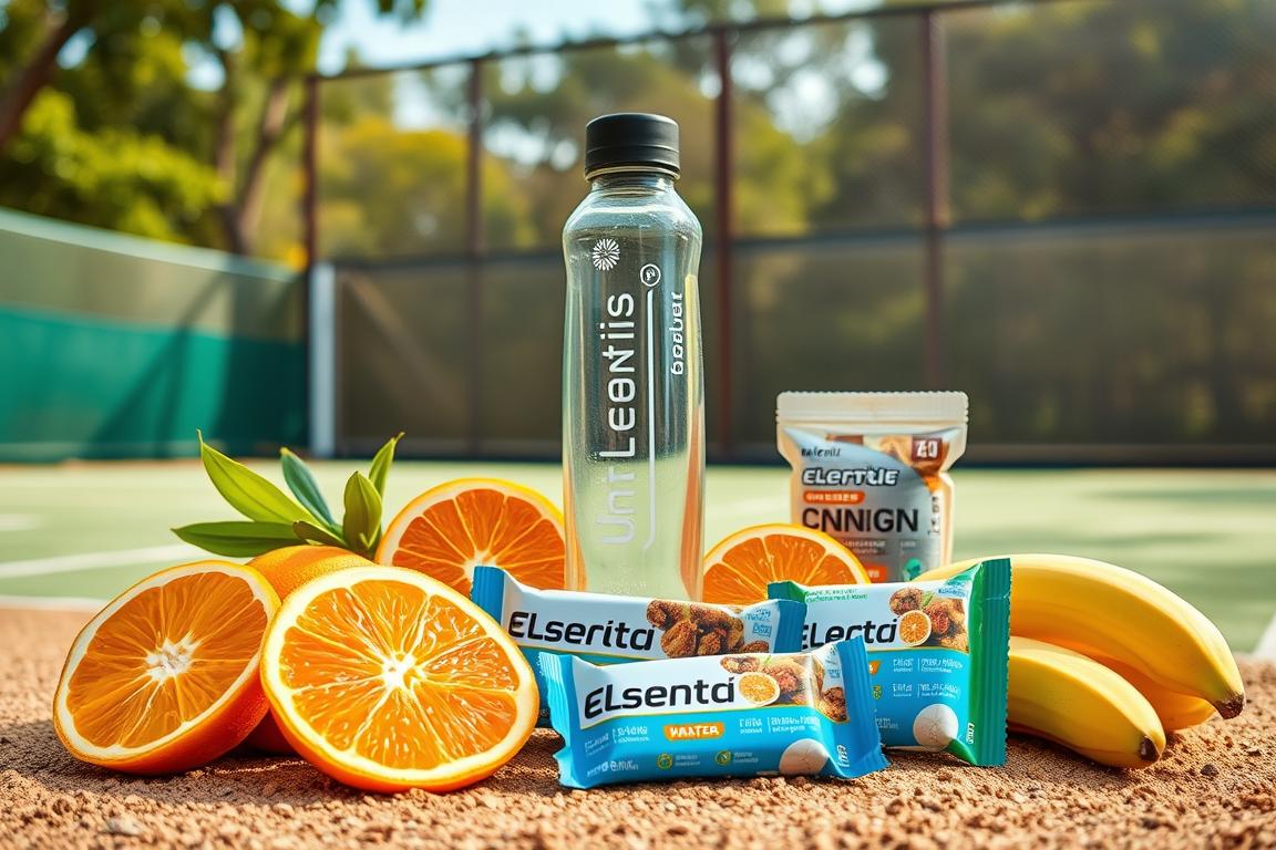 Alimentos essenciais para manter a energia durante um jogo de tênis